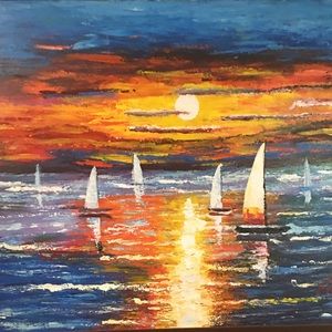 Painting Sunset